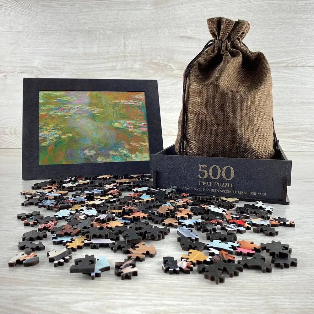 Water Lily Pond Puzzle - PuzzlesPrint