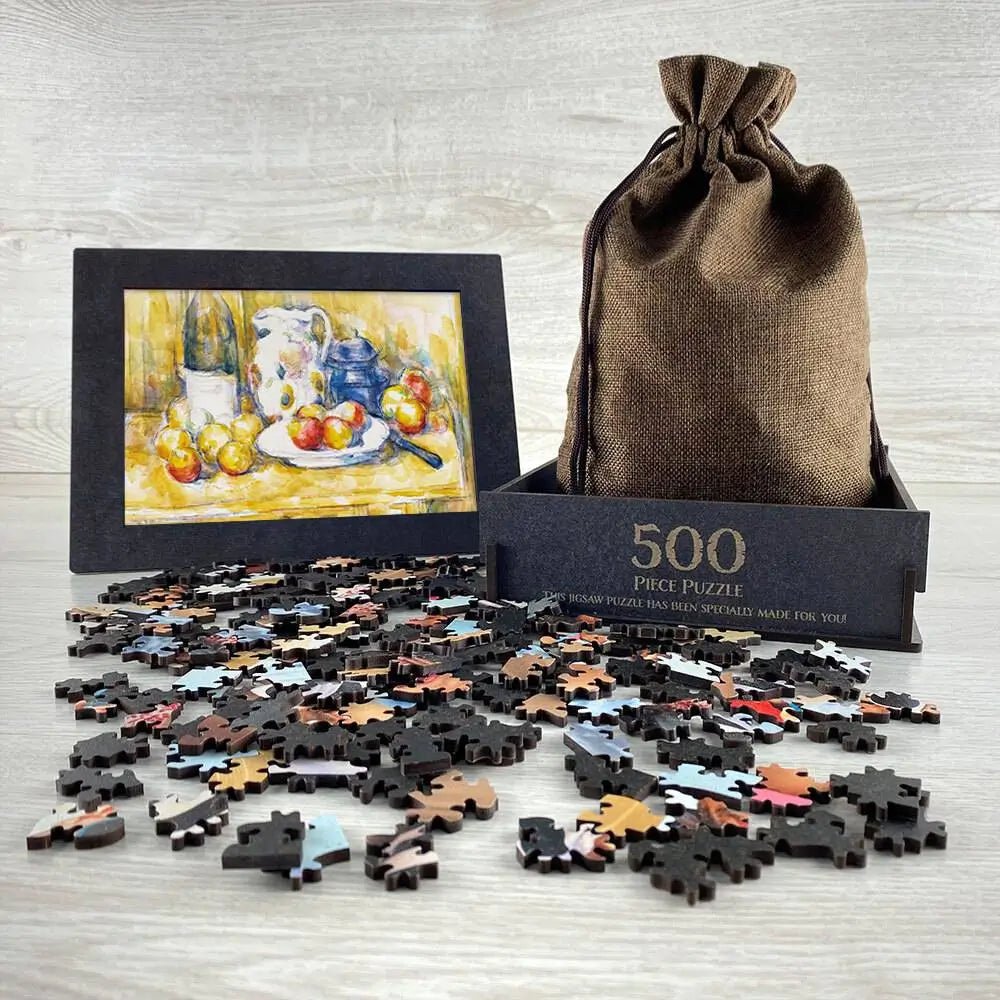 Still Life with Apples on a Sideboard Puzzle - PuzzlesPrint