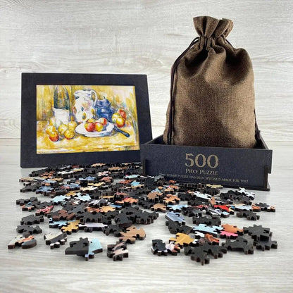 Still Life with Apples on a Sideboard Puzzle - PuzzlesPrint