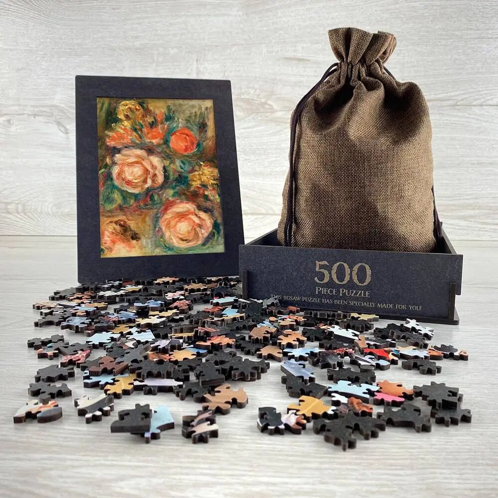 Bouquet of Roses I Puzzle - PuzzlesPrint
