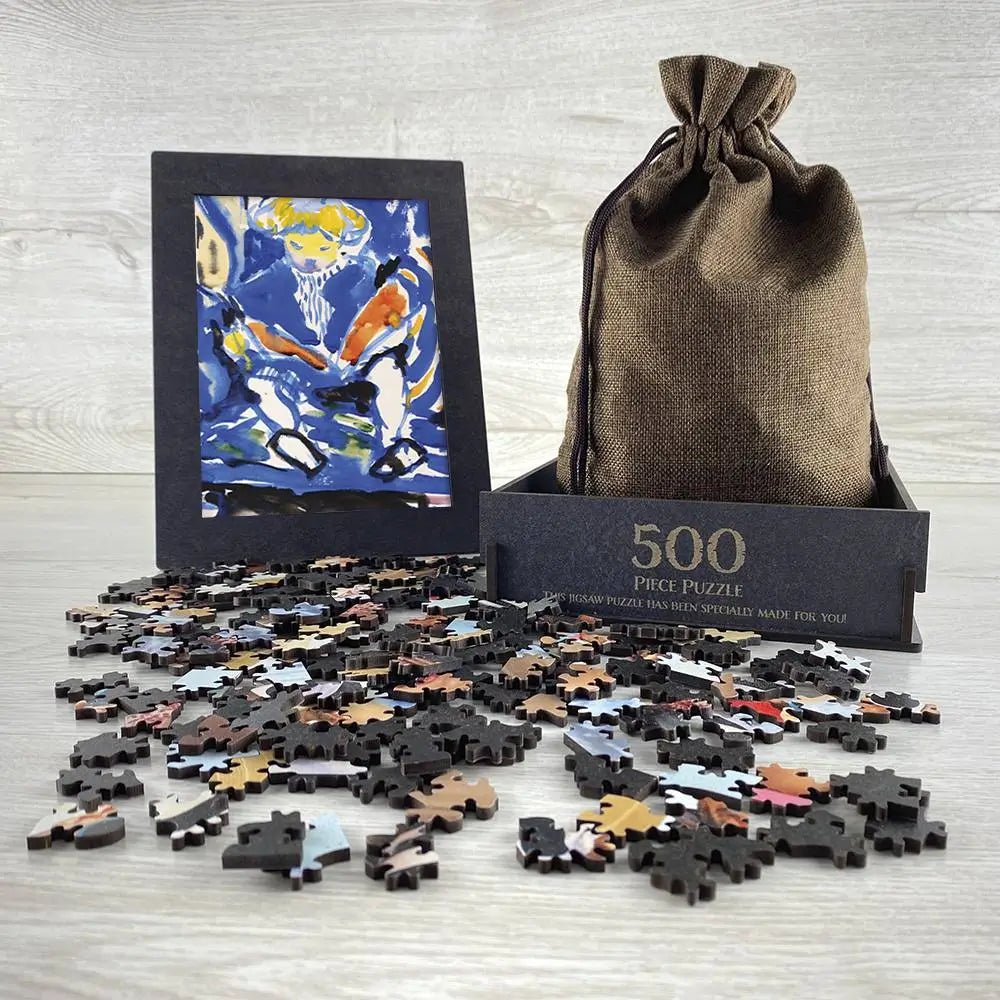 Child Reading Puzzle - PuzzlesPrint