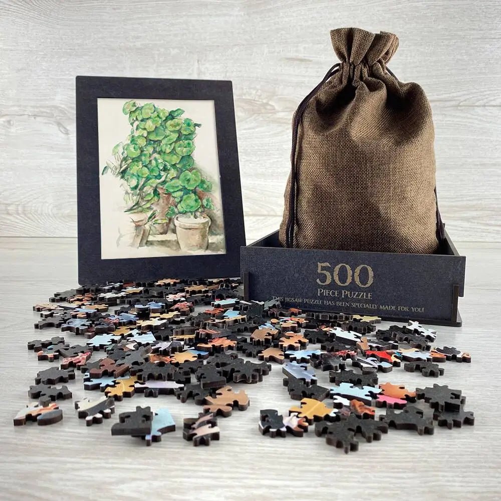 Geraniums Puzzle - PuzzlesPrint