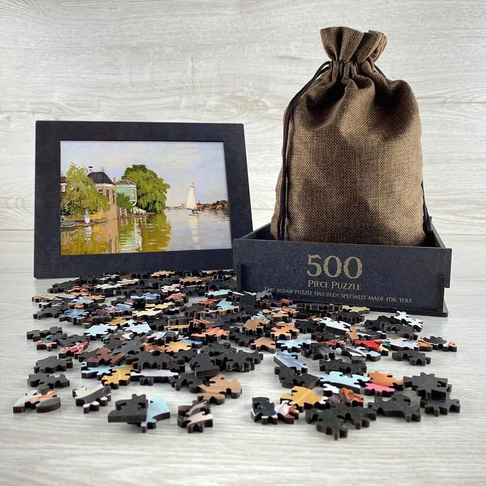 Houses on the Achterzaan Puzzle - PuzzlesPrint