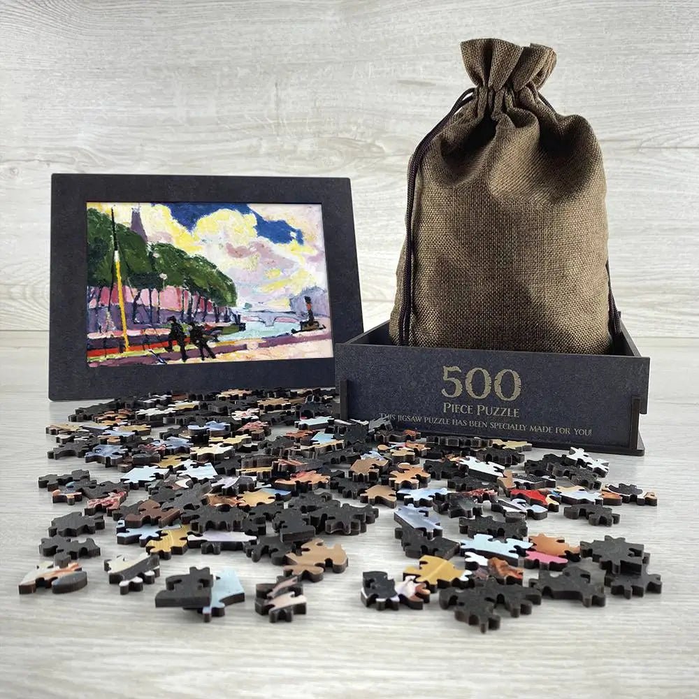 On the Banks of the Seine Puzzle - PuzzlesPrint