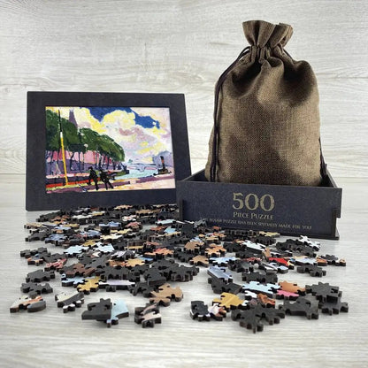 On the Banks of the Seine Puzzle - PuzzlesPrint