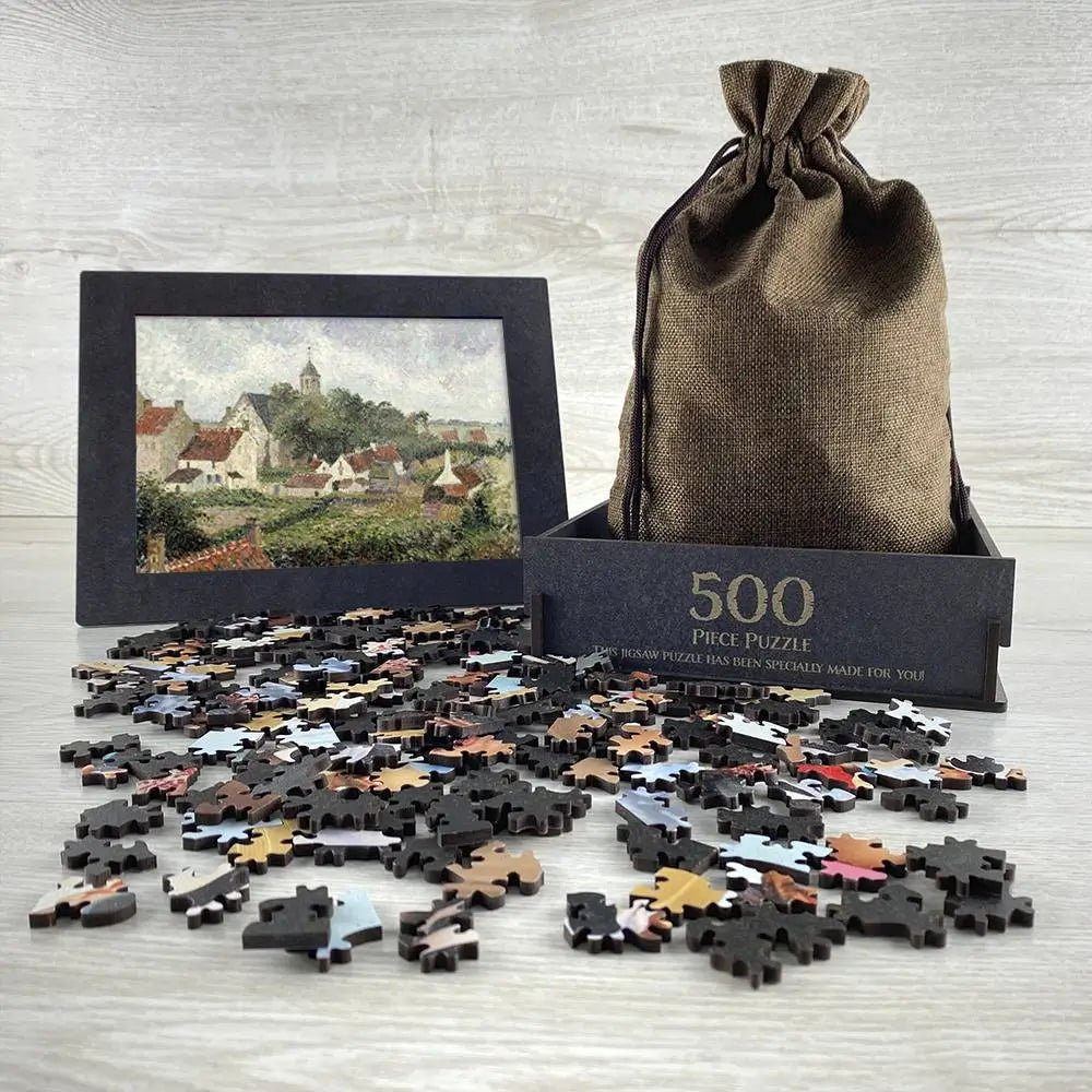 Le village de Knocke Puzzle - PuzzlesPrint