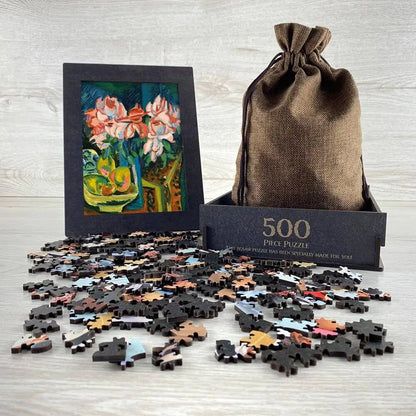 Pink Roses Puzzle - PuzzlesPrint