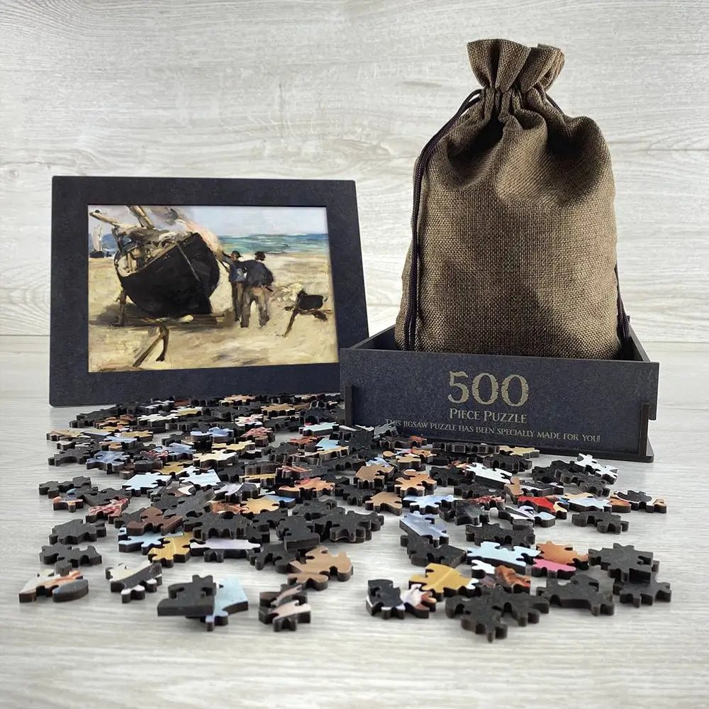 Tarring the Boat Puzzle - PuzzlesPrint