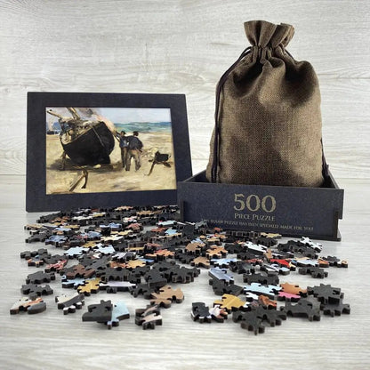 Tarring the Boat Puzzle - PuzzlesPrint