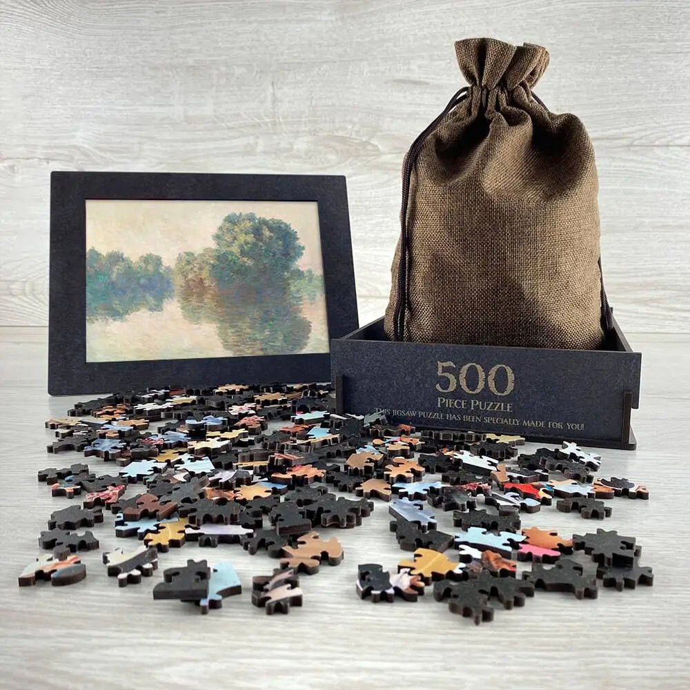 The Seine at Giverny Puzzle - PuzzlesPrint