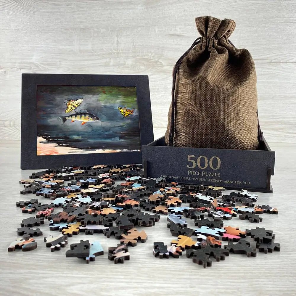 Fish and Butterflies Puzzle - PuzzlesPrint