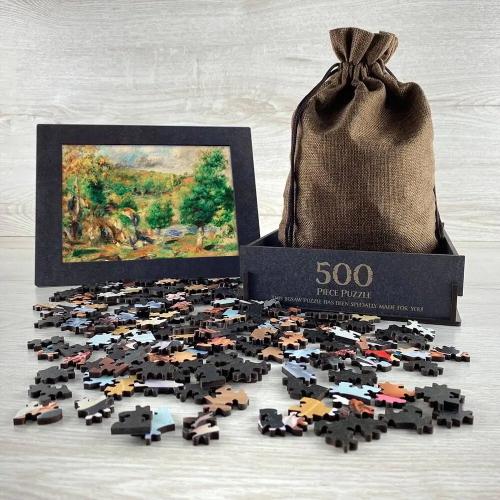 Chestnut Trees, Pont - Aven Puzzle - PuzzlesPrint