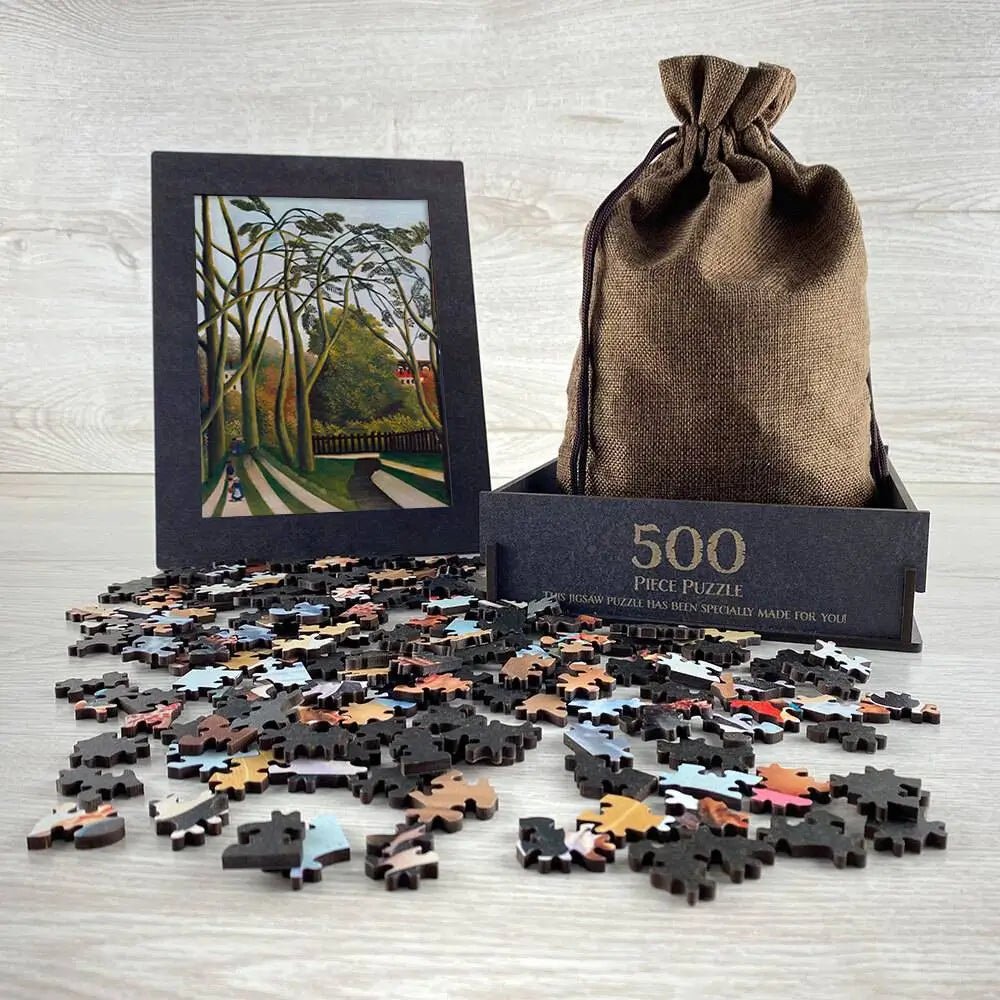 The Banks of the Bièvre near Bicêtre Puzzle - PuzzlesPrint