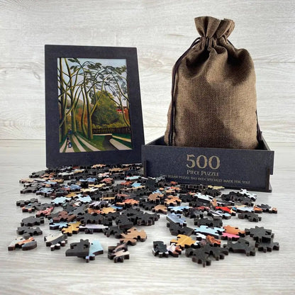 The Banks of the Bièvre near Bicêtre Puzzle - PuzzlesPrint