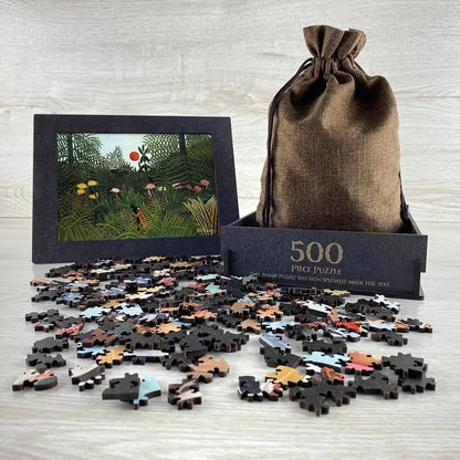 Virgin Forest at Sunset Puzzle - PuzzlesPrint