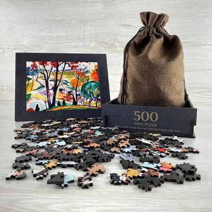 Landscape, Bridge, Huntingdon Valley Puzzle - PuzzlesPrint