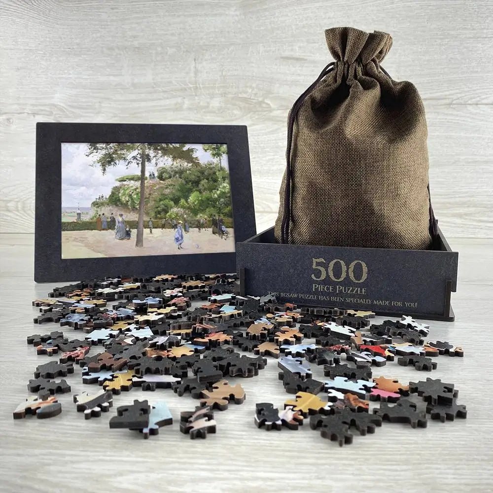 The Public Garden at Pontoise Puzzle - PuzzlesPrint