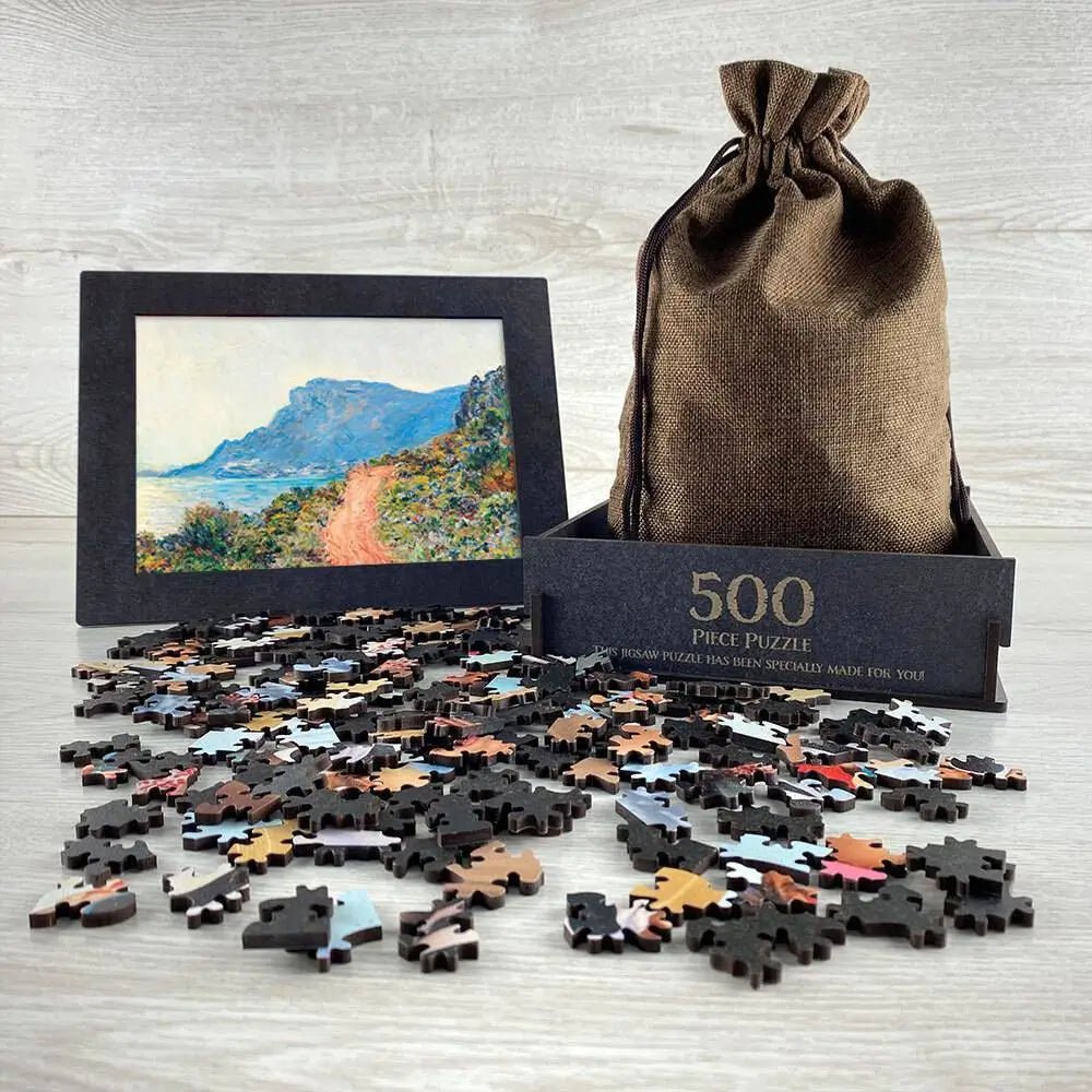 La Corniche near Monaco Puzzle - PuzzlesPrint