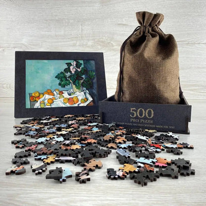 Still Life with Apples and a Pot of Primroses Puzzle - PuzzlesPrint