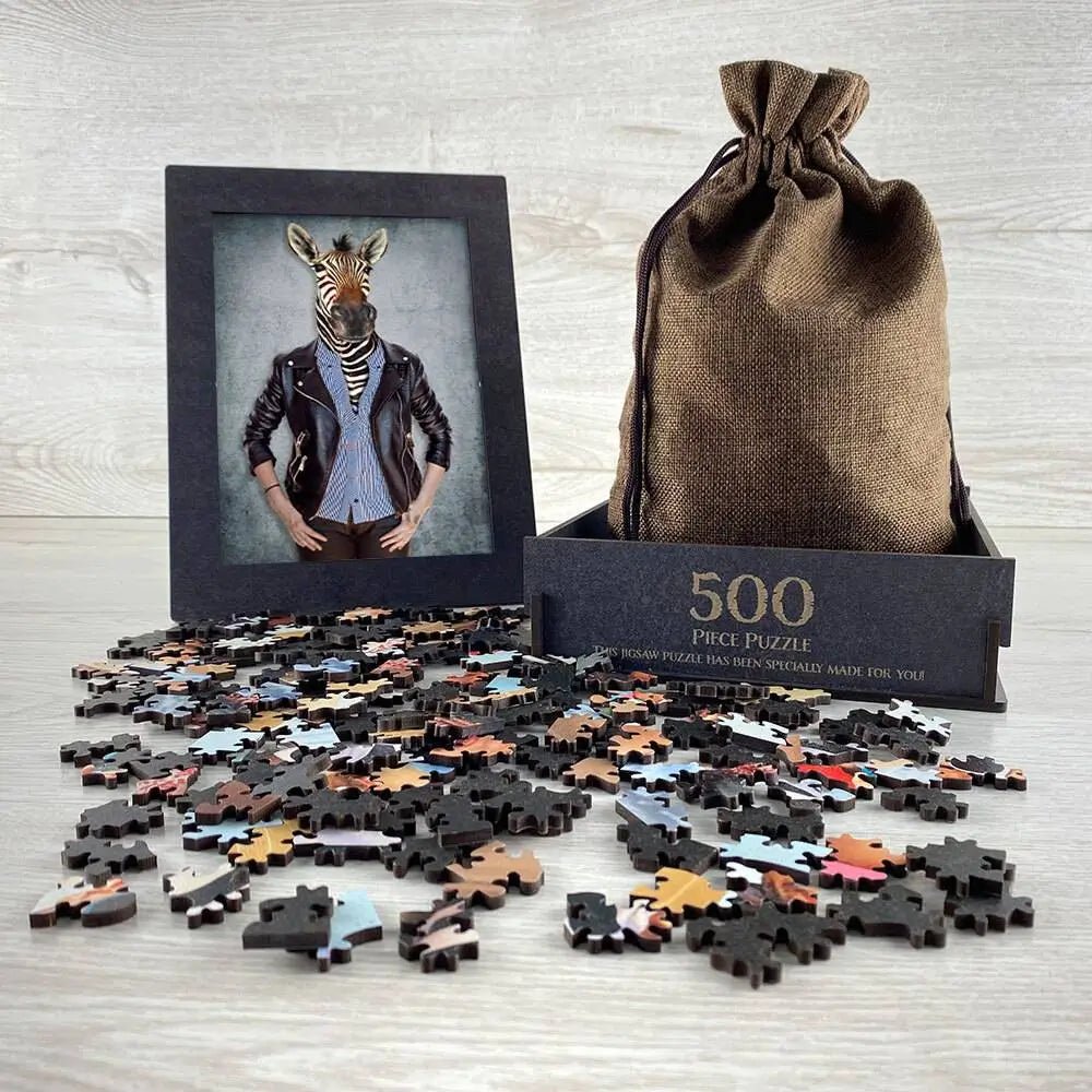 Zebra Puzzle - PuzzlesPrint