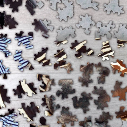 Zebra Puzzle - PuzzlesPrint
