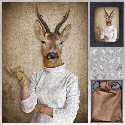 Deer Puzzle - PuzzlesPrint