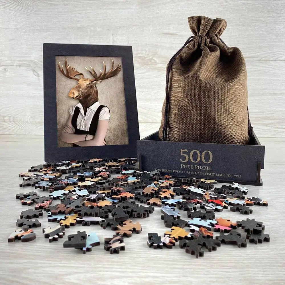 Moose Puzzle - PuzzlesPrint