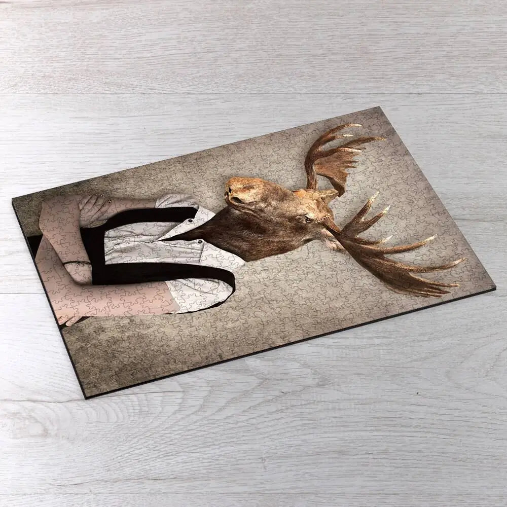 Moose Puzzle - PuzzlesPrint
