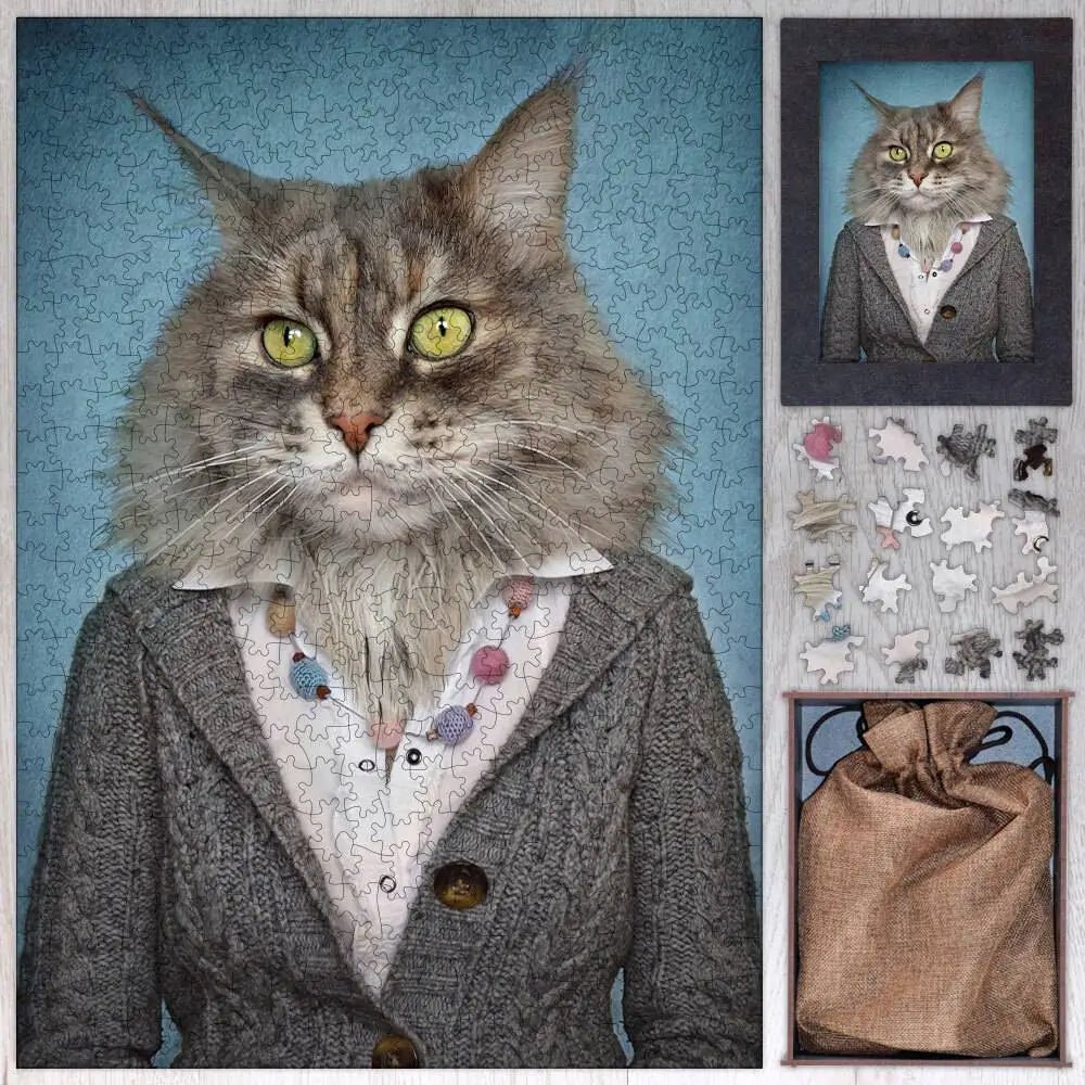 Cat Puzzle - PuzzlesPrint