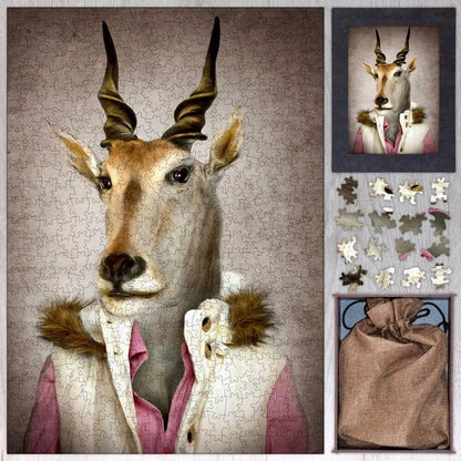 Goat Puzzle - PuzzlesPrint