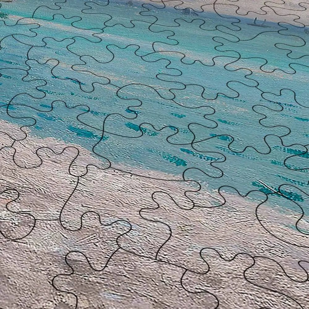 The Beach at Sainte - Adresse Puzzle - PuzzlesPrint