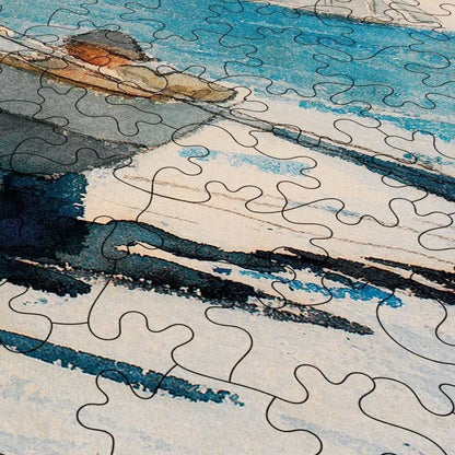 Boys in a Dory Puzzle - PuzzlesPrint