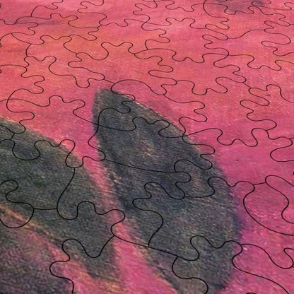 Still Life with Head - Shaped Vase and Japanese Woodcut Puzzle - PuzzlesPrint