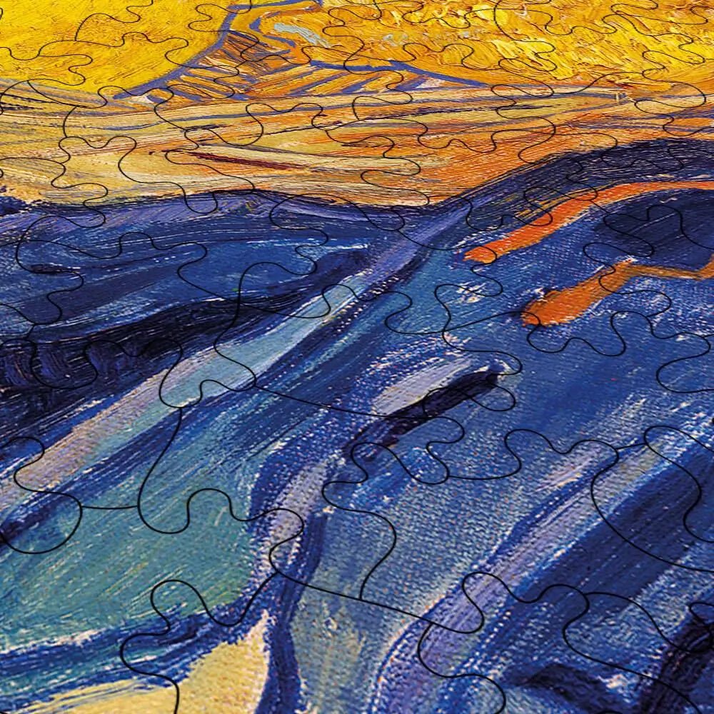 Still Life of Oranges and Lemons with Blue Gloves Puzzle - PuzzlesPrint