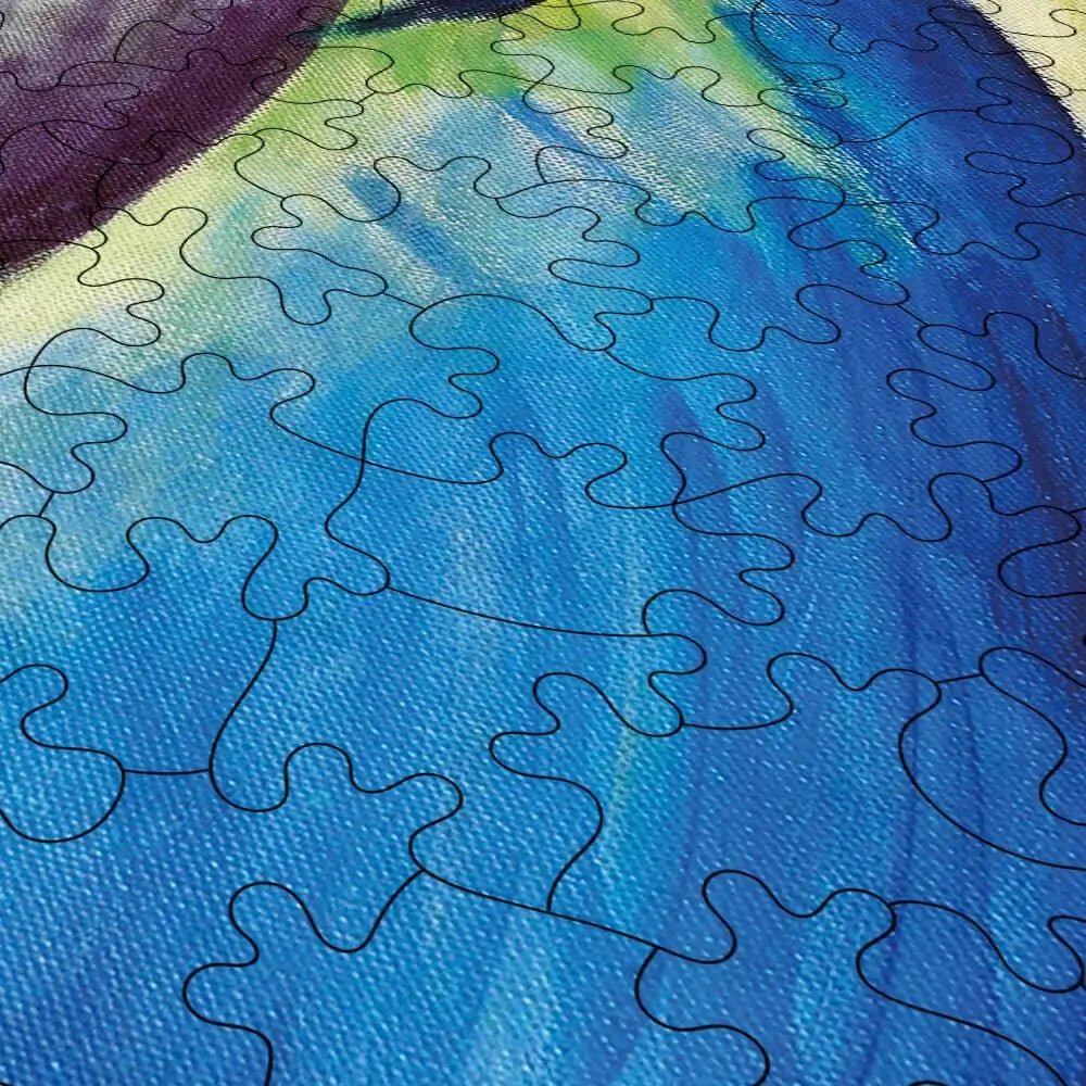 Blue Horse I Puzzle - PuzzlesPrint