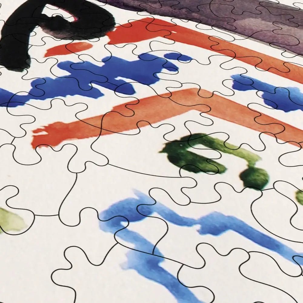 Calligraphic Interior Puzzle - PuzzlesPrint