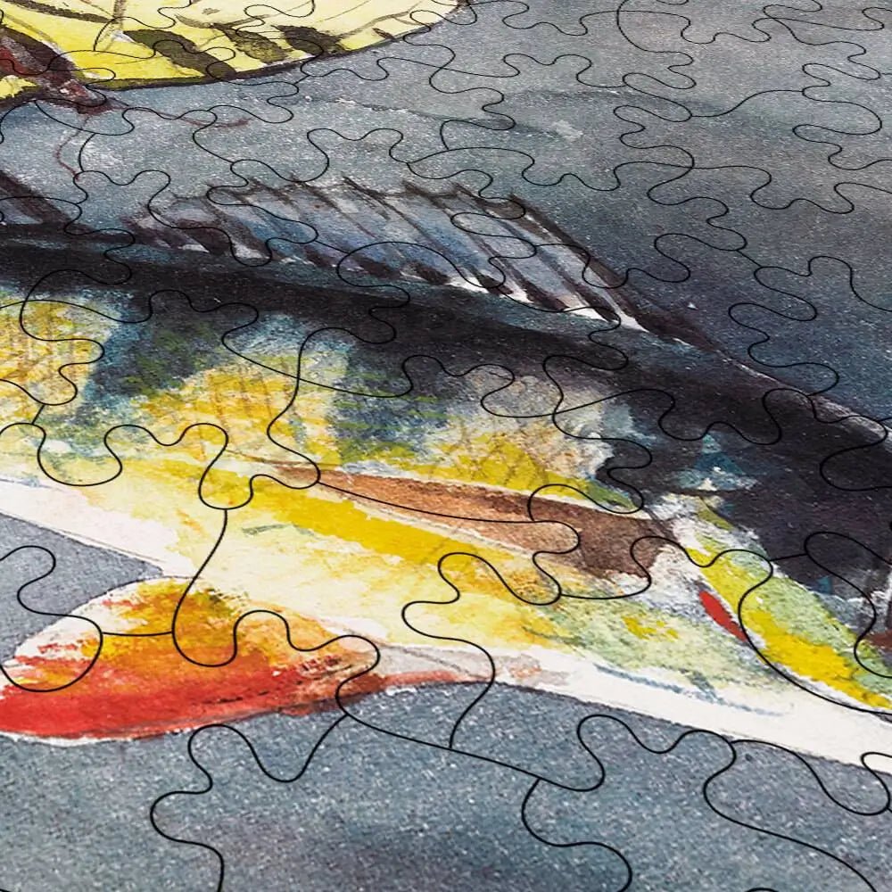 Fish and Butterflies Puzzle - PuzzlesPrint