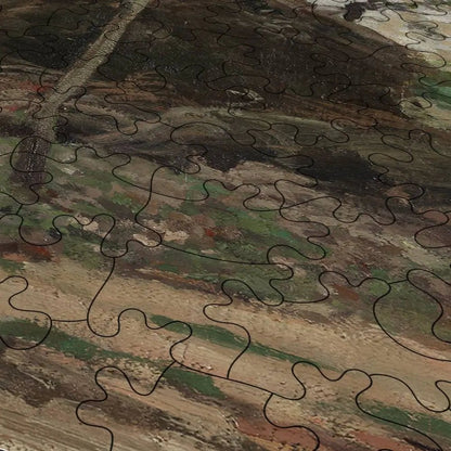 Landscape at Louveciennes (Autumn) Puzzle - PuzzlesPrint
