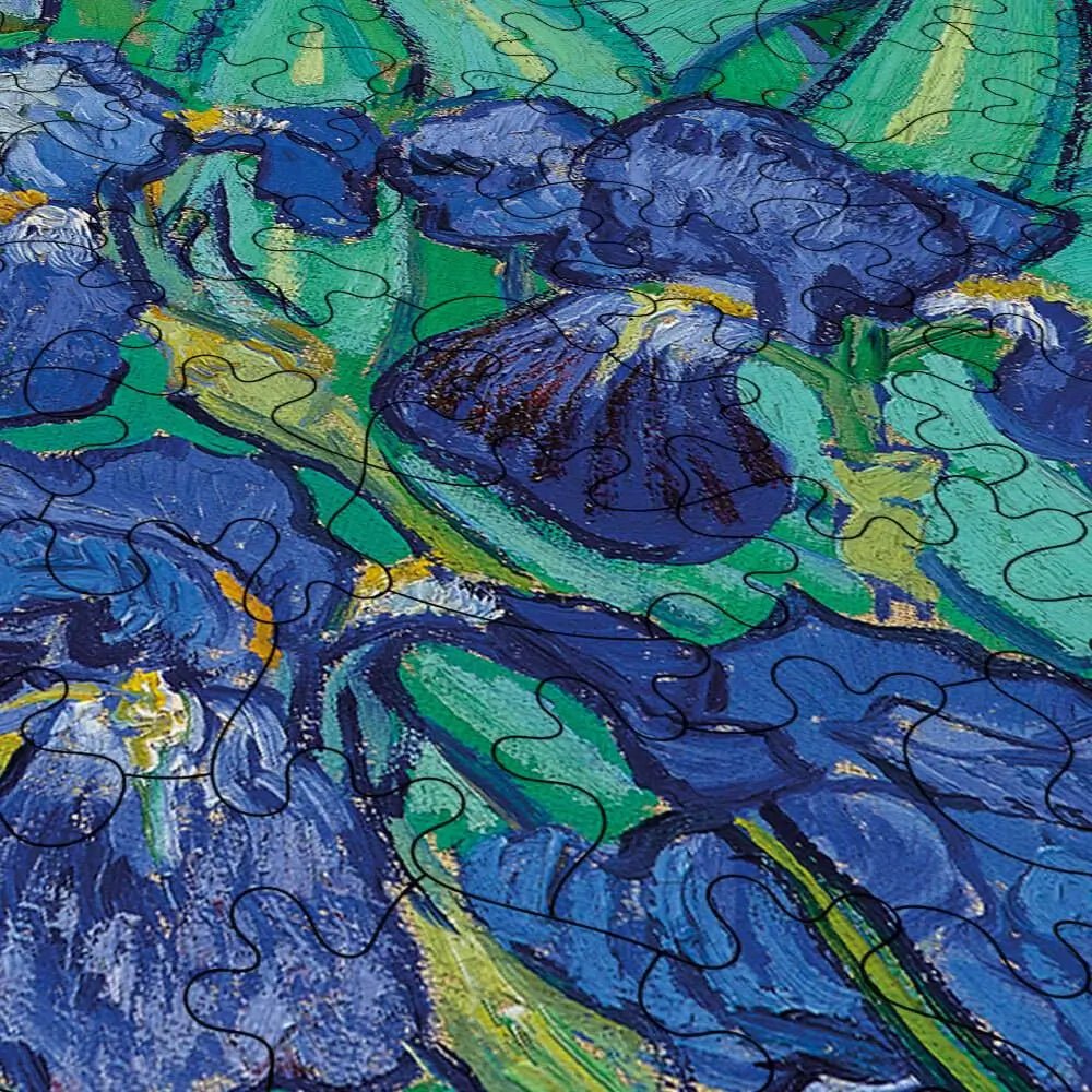 Irises Puzzle - PuzzlesPrint