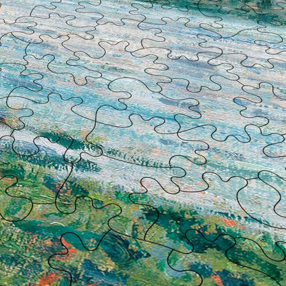 The Seine at Vétheuil Puzzle - PuzzlesPrint