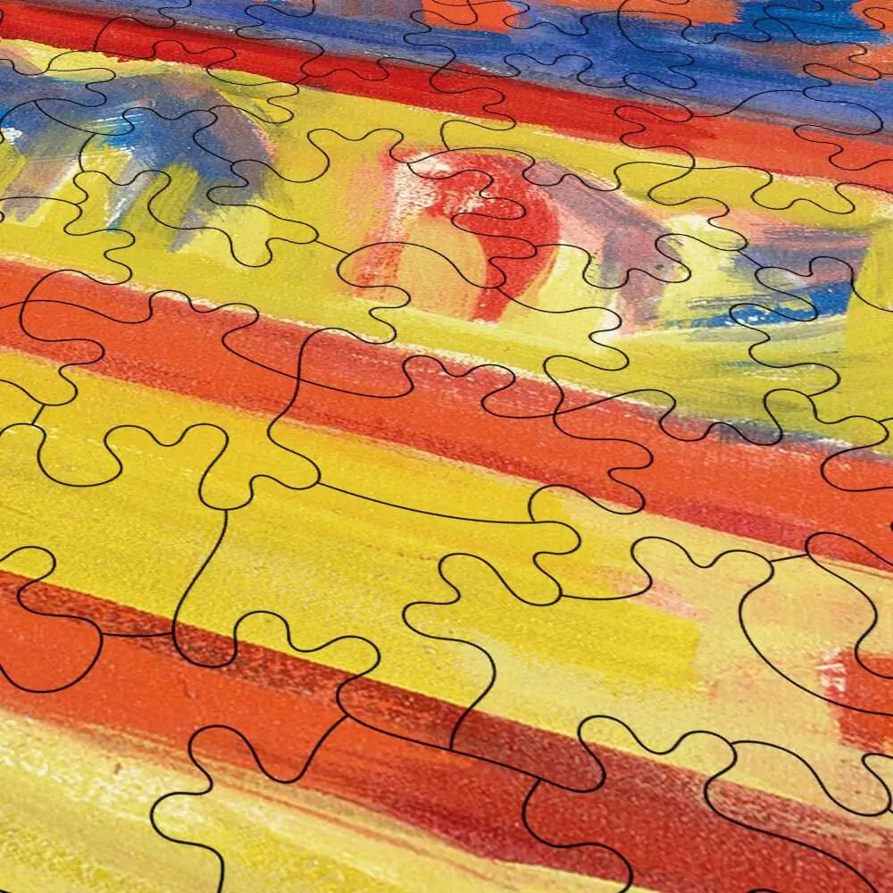 The Visit - Couple and Newcomer Puzzle - PuzzlesPrint