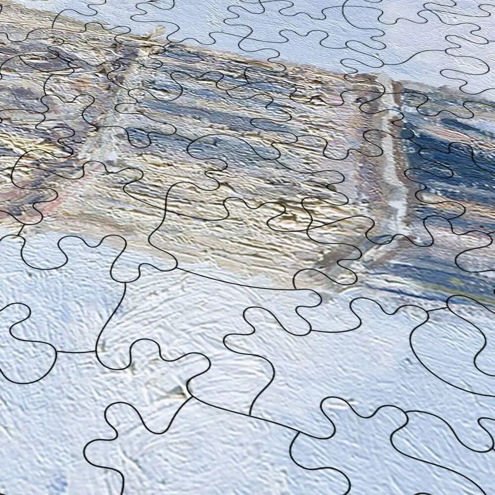 Rue de l'Épicerie, Rouen (Effect of Sunlight) Puzzle - PuzzlesPrint