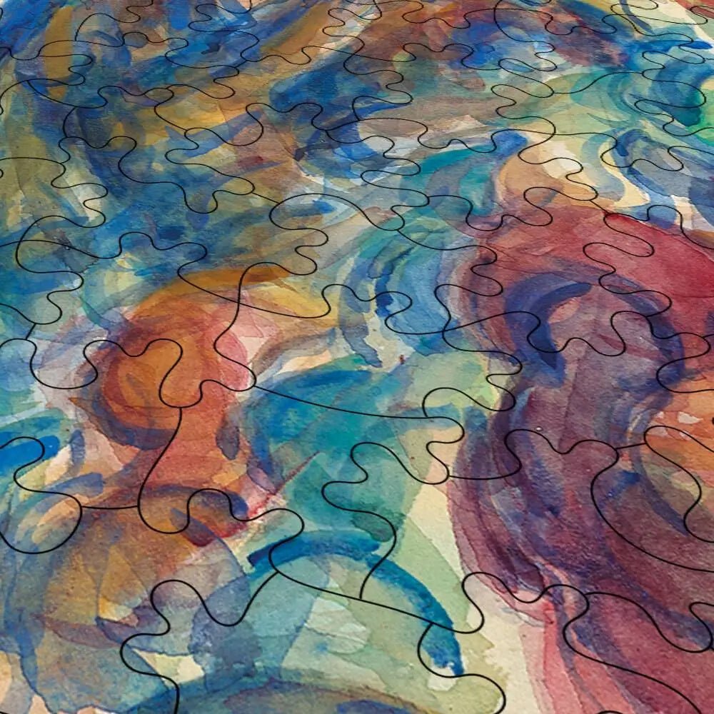 Still Life with Blue Pot Puzzle - PuzzlesPrint