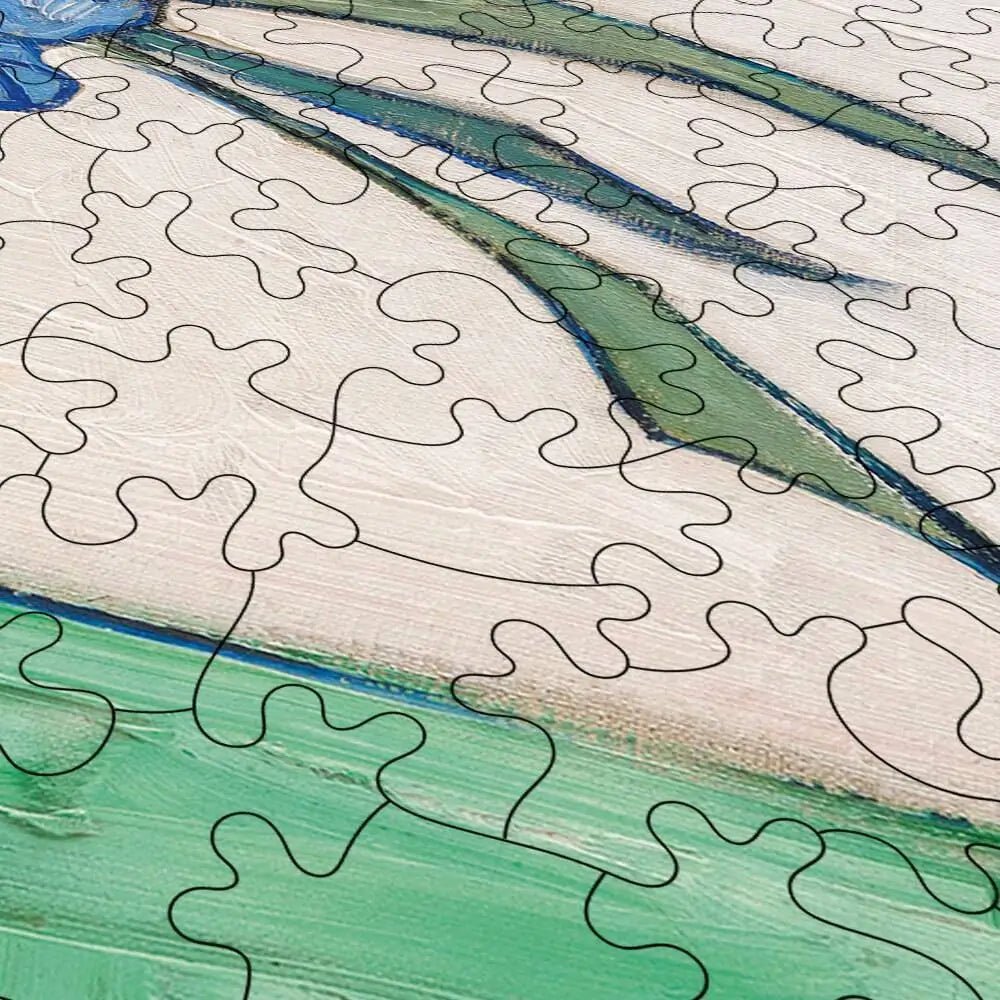 Still Life, Vase With Irises Puzzle - PuzzlesPrint