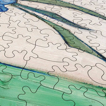 Still Life, Vase With Irises Puzzle - PuzzlesPrint