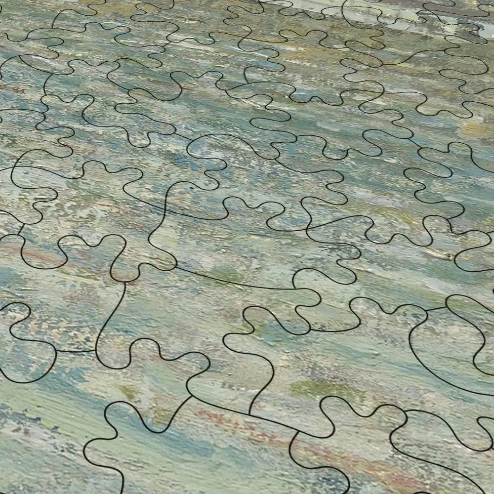 The Louvre, Afternoon, Rainy Weather Puzzle - PuzzlesPrint