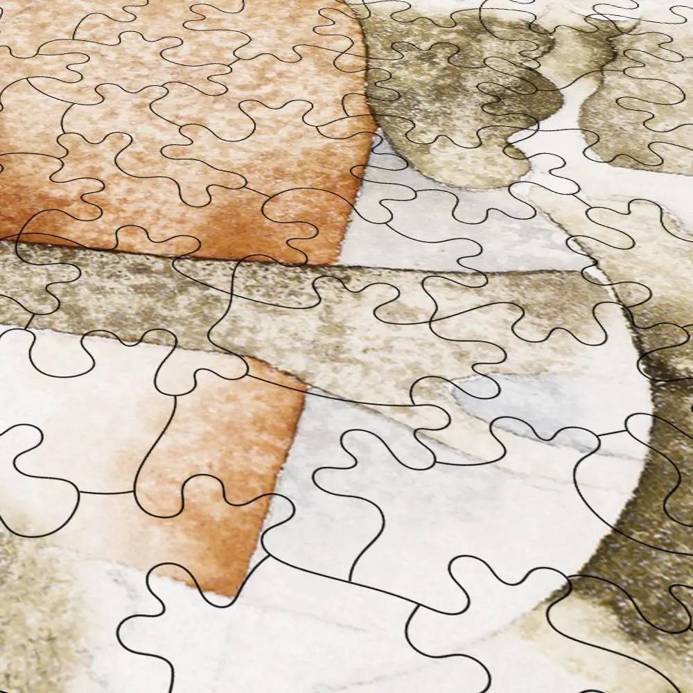 Bermuda, Houses Seen Through Trees Puzzle - PuzzlesPrint