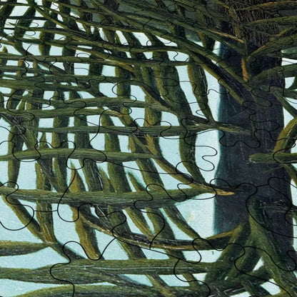 Virgin Forest at Sunset Puzzle - PuzzlesPrint