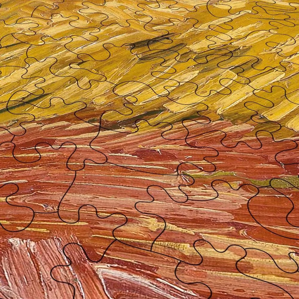 Wheatfield with Crows Puzzle - PuzzlesPrint