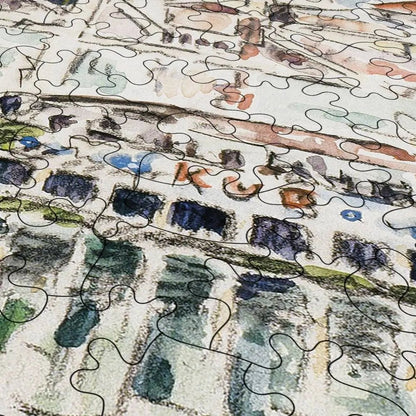 The Grenelle Bridge Puzzle - PuzzlesPrint